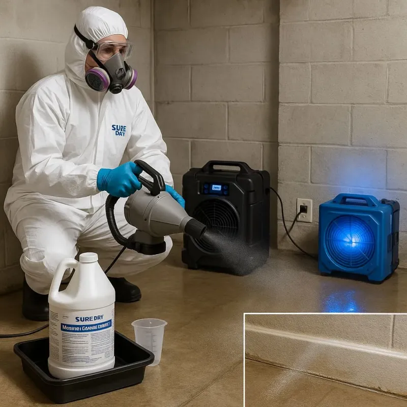 Sanitization and Odor Removal process in Covington, KY