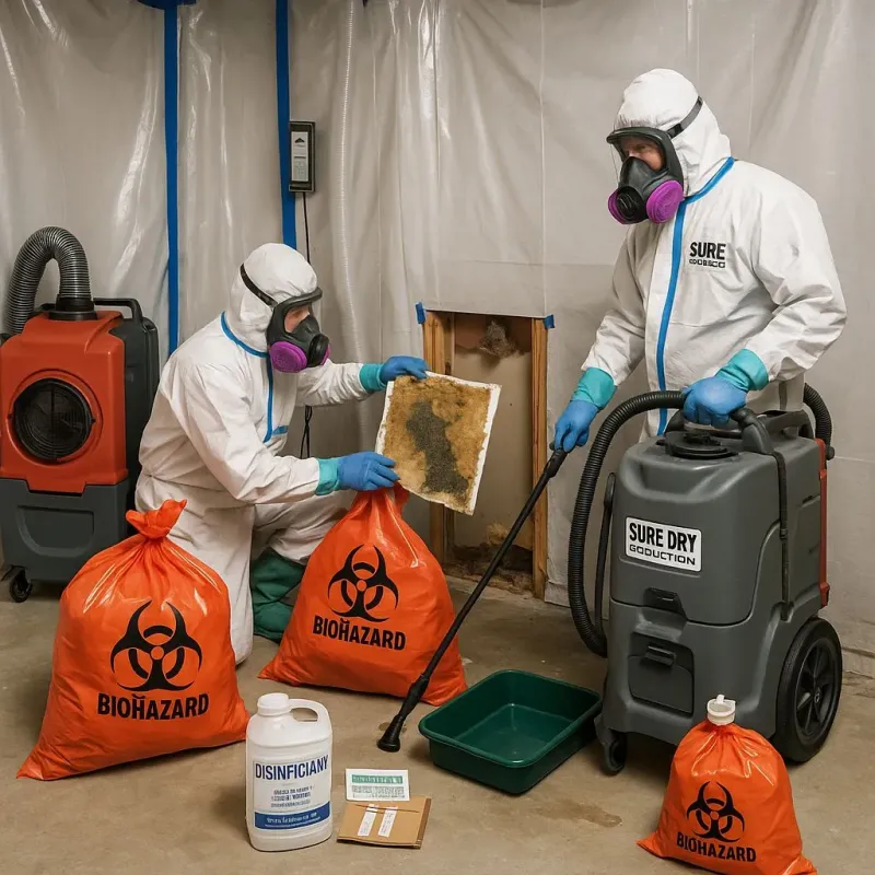 Contaminated Water Handling Protocols process in Covington, KY